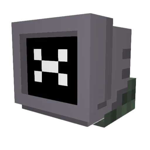grayman505 Minecraft avatar head, 3D render