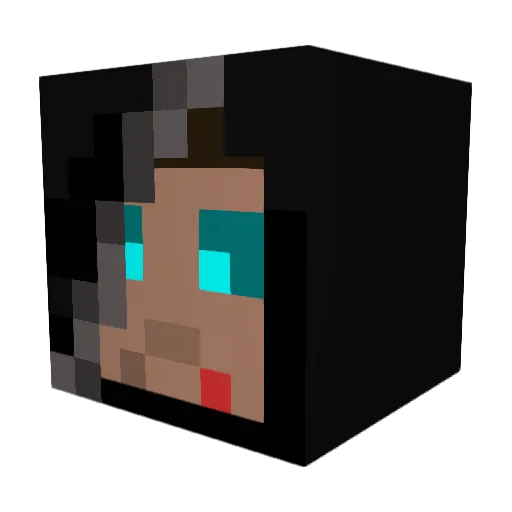 greamreaper227 Minecraft avatar head, 3D render