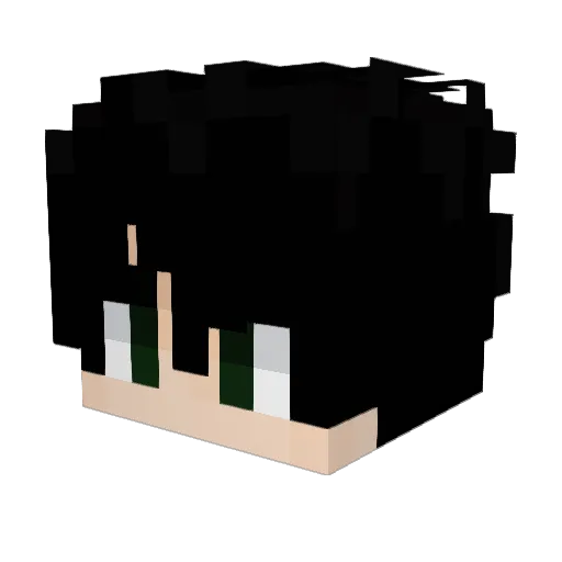 greasypizza8 Minecraft avatar head, 3D render