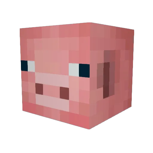greatbadrid23 Minecraft avatar head, 3D render