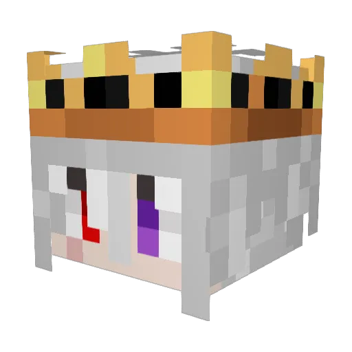 greatestphoenix Minecraft avatar head, 3D render