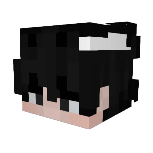 greatfutureMC Minecraft avatar head, 3D render