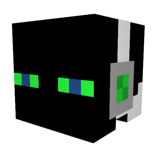 greatnap Minecraft avatar head, 3D render