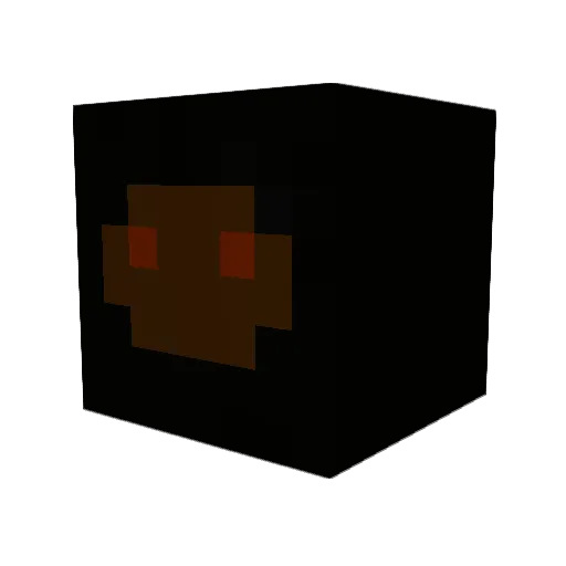 greatskate Minecraft avatar head, 3D render