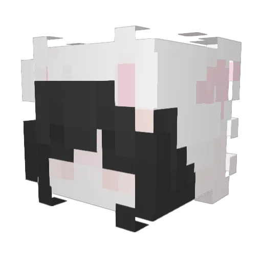 greciasm Minecraft avatar head, 3D render