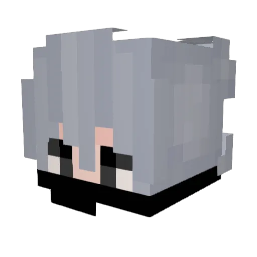 greeZy01z Minecraft avatar head, 3D render