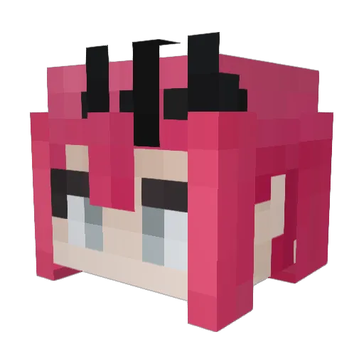 greeeyyy Minecraft avatar head, 3D render