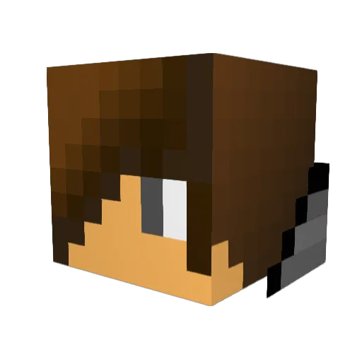 green_ninja234 Minecraft avatar head, 3D render