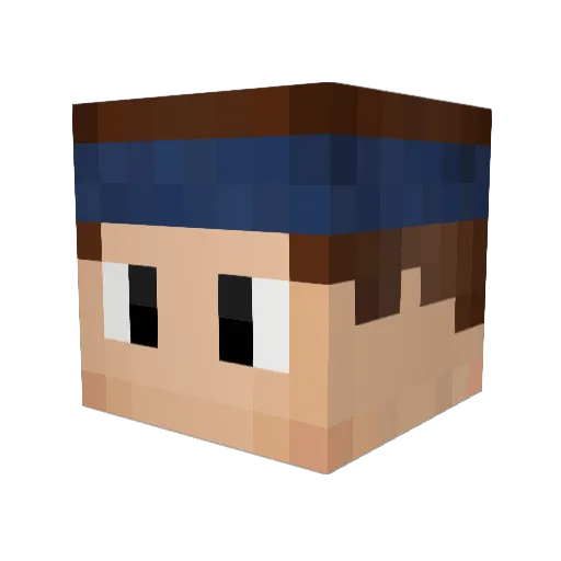 greenboy2608 Minecraft avatar head, 3D render