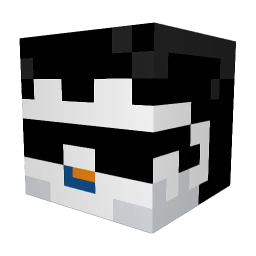 greenbut69 Minecraft avatar head, 3D render