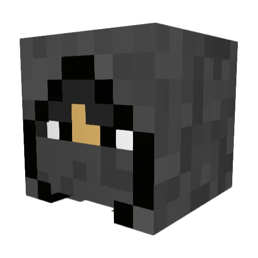 greendragon_1 Minecraft avatar head, 3D render