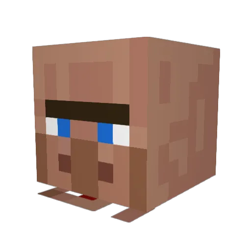 greenhippo78 Minecraft avatar head, 3D render