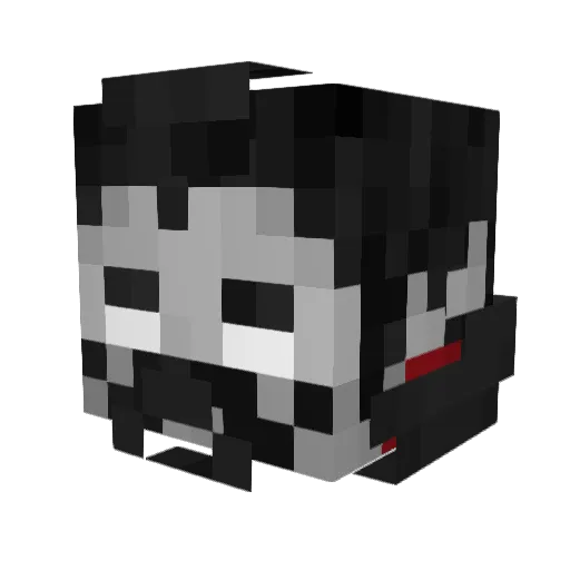greenkibble Minecraft avatar head, 3D render