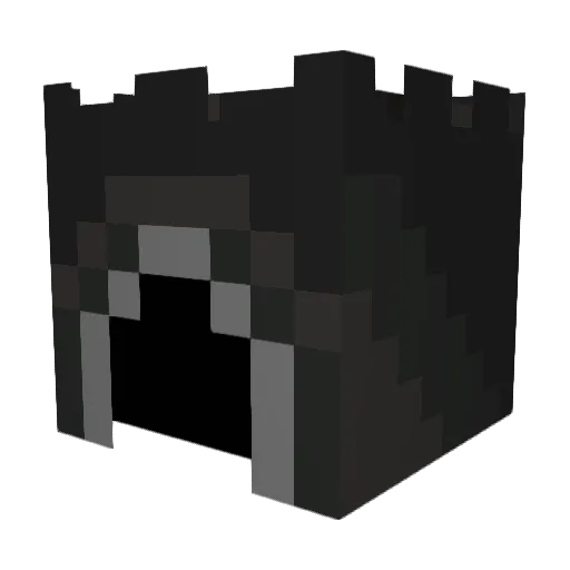greenlight11 Minecraft avatar head, 3D render