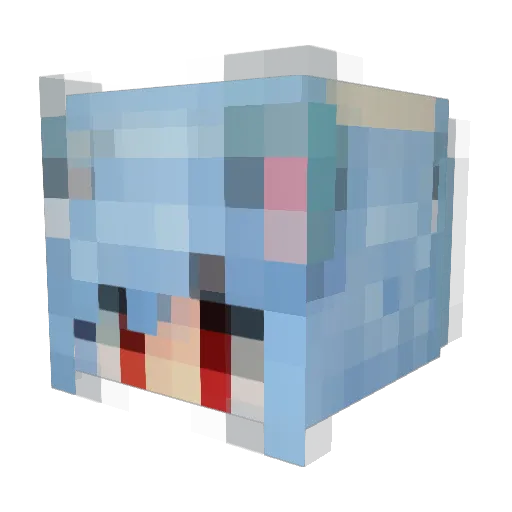 greenrin1205 Minecraft avatar head, 3D render