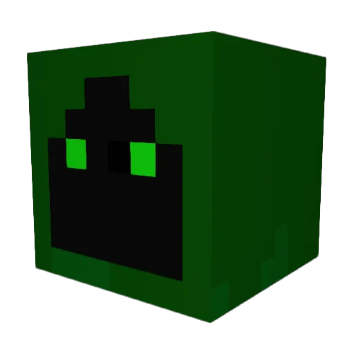 greensword828 Minecraft avatar head, 3D render