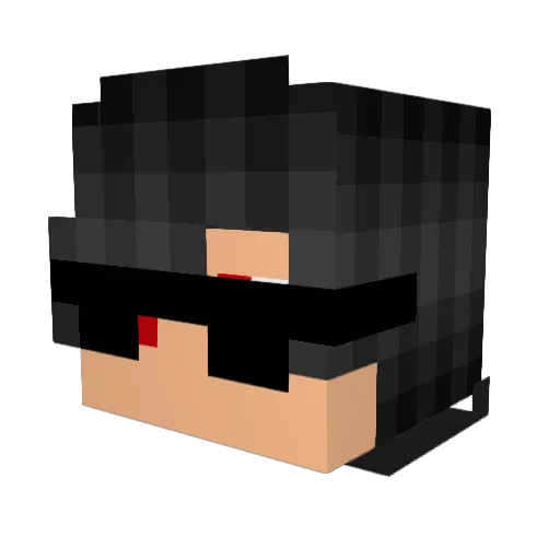 greentractor202 Minecraft avatar head, 3D render