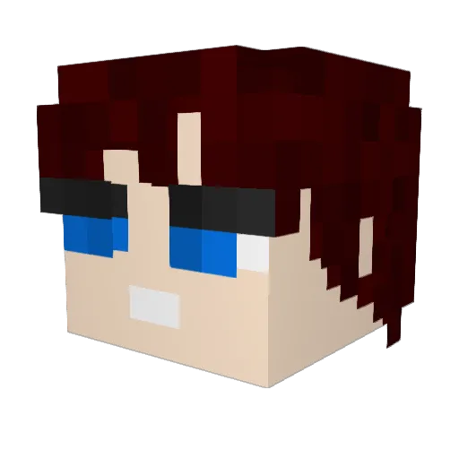 greer1234 Minecraft avatar head, 3D render