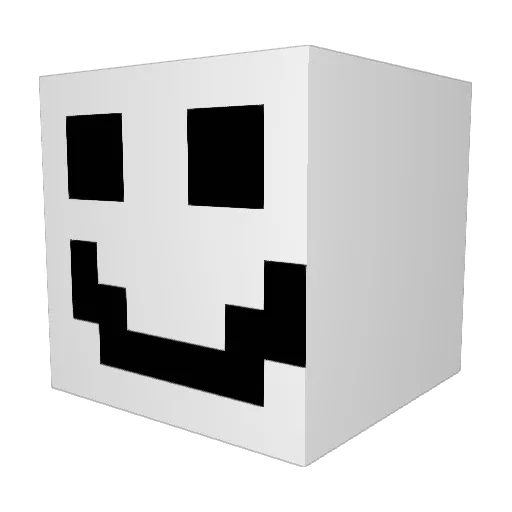 grees1 Minecraft avatar head, 3D render