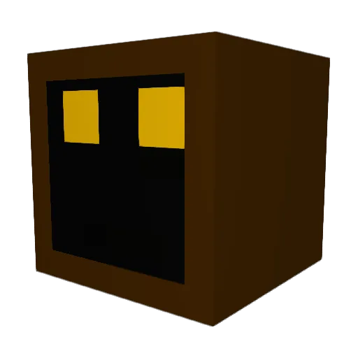 gregden Minecraft avatar head, 3D render