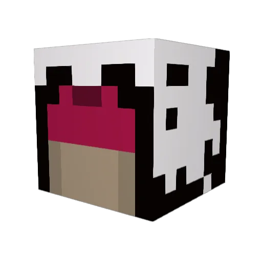 gregm01 Minecraft avatar head, 3D render