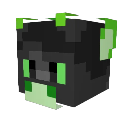 grego080708 Minecraft avatar head, 3D render