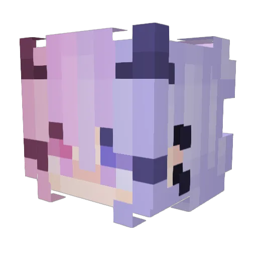 gregor21 Minecraft avatar head, 3D render