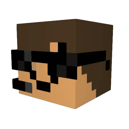gregor2506 Minecraft avatar head, 3D render
