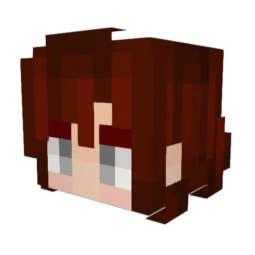 gregorycat101 Minecraft avatar head, 3D render