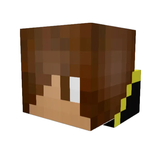 gregthegladiator Minecraft avatar head, 3D render