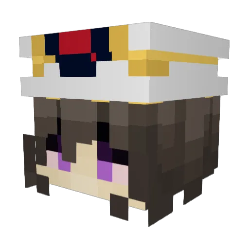 gremlineater23 Minecraft avatar head, 3D render