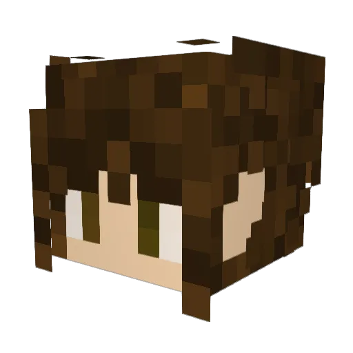 grenlith Minecraft avatar head, 3D render