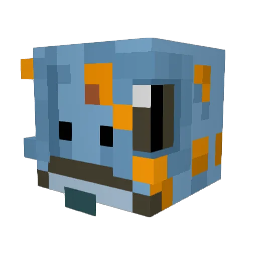 grenowich245 Minecraft avatar head, 3D render