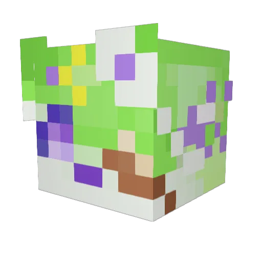 gretringle Minecraft avatar head, 3D render