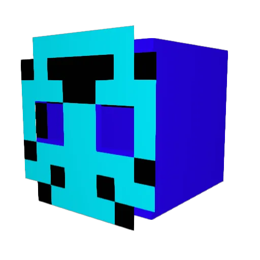 greysock1995 Minecraft avatar head, 3D render