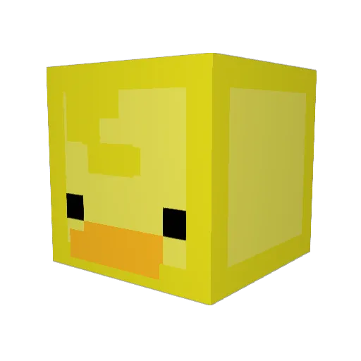 greytje Minecraft avatar head, 3D render