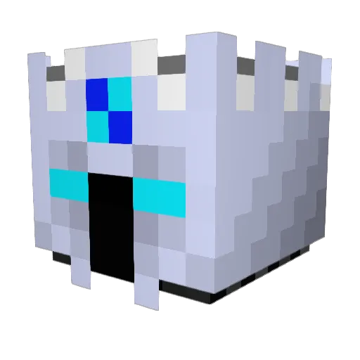 gridshaker Minecraft avatar head, 3D render
