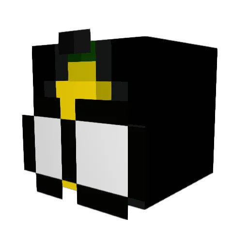 griefer78 Minecraft avatar head, 3D render