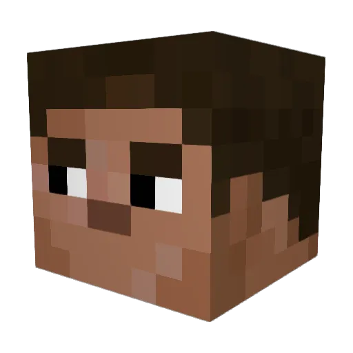 griever1999 Minecraft avatar head, 3D render