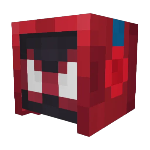 grif_69 Minecraft avatar head, 3D render