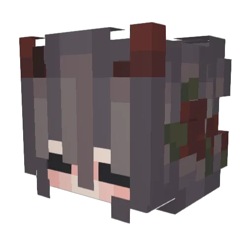 griffinblox11 Minecraft avatar head, 3D render