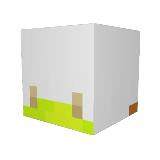 griffybob69 Minecraft avatar head, 3D render