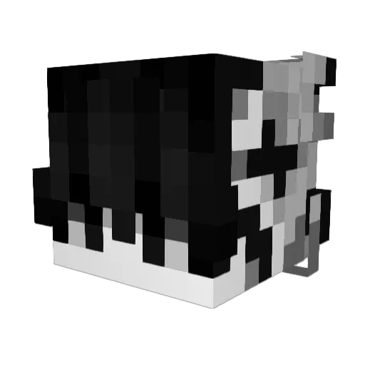 grifor Minecraft avatar head, 3D render
