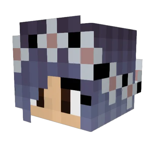 grillednugget Minecraft avatar head, 3D render