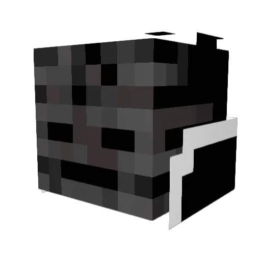 grimcreeper253 Minecraft avatar head, 3D render