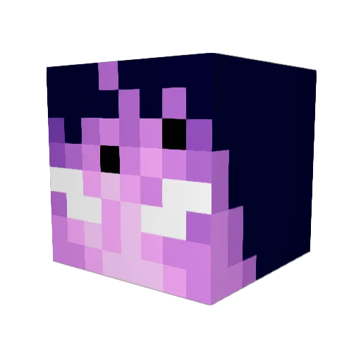grimhammer13 Minecraft avatar head, 3D render