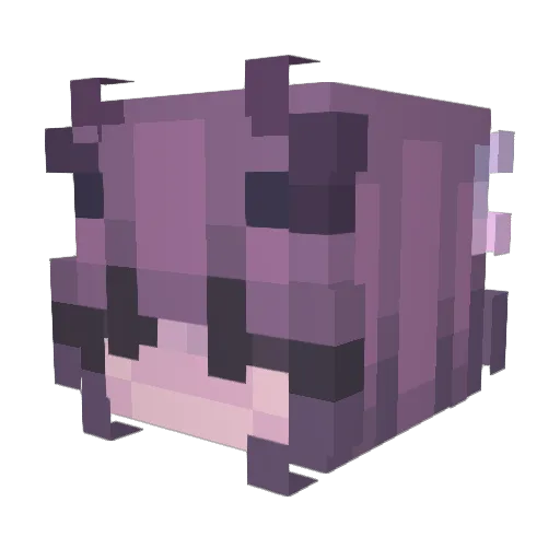 grimmcity333 Minecraft avatar head, 3D render