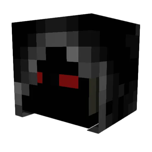 grimmykidd Minecraft avatar head, 3D render