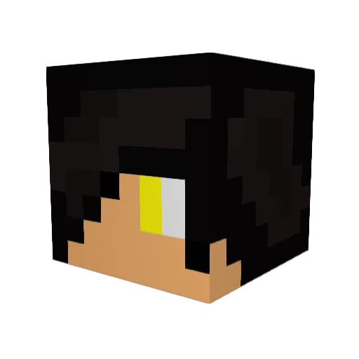 grimreaper1_0 Minecraft avatar head, 3D render
