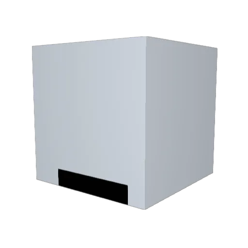 grimvus Minecraft avatar head, 3D render